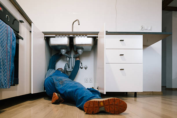 Professional Emergency Plumber technician working in Lake Butler, FL